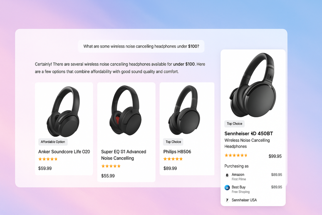 Chat GPT startet Shopping Funktion